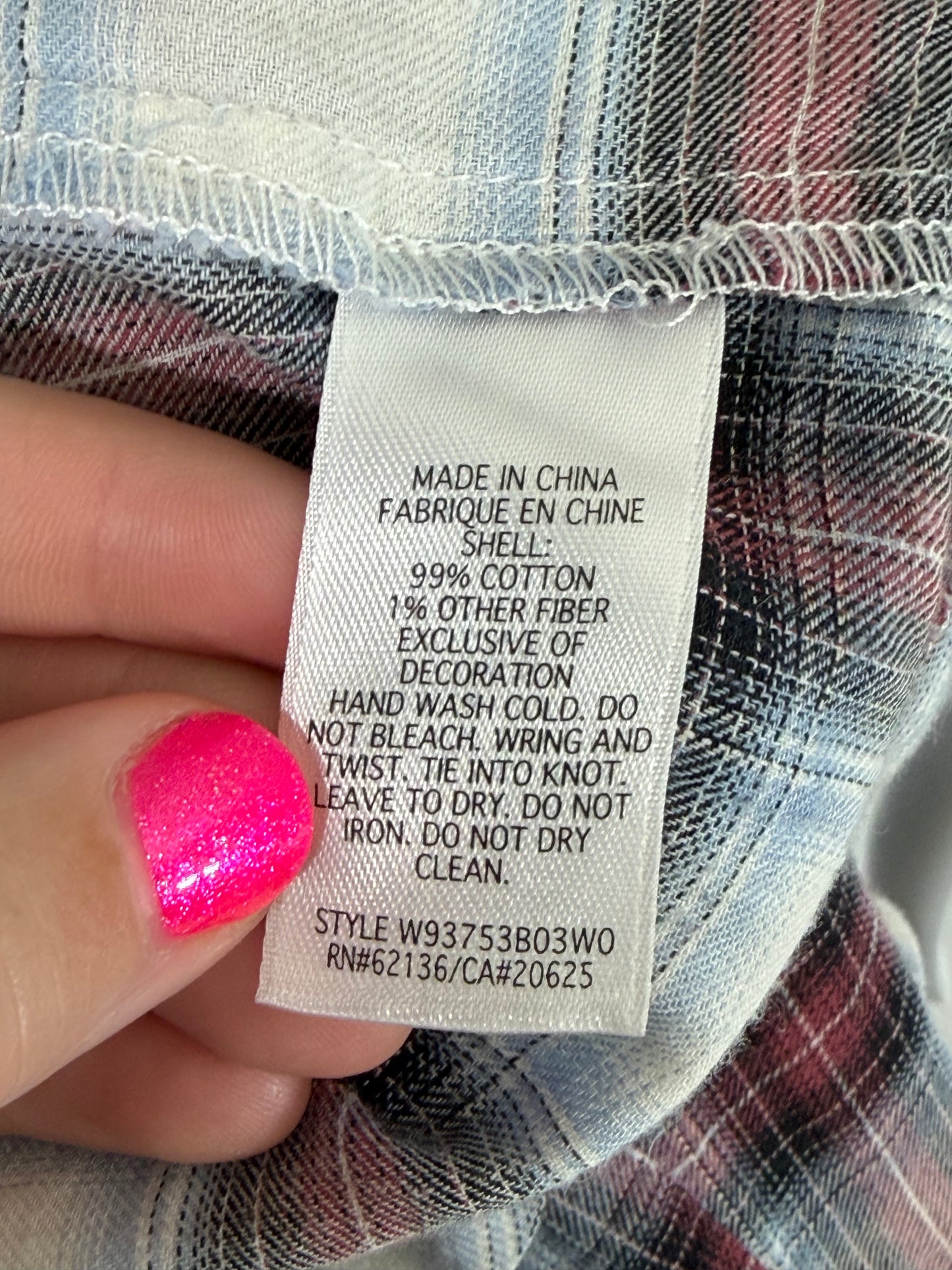 Vintage Y2K Guess plaid puff sleeve mini dress