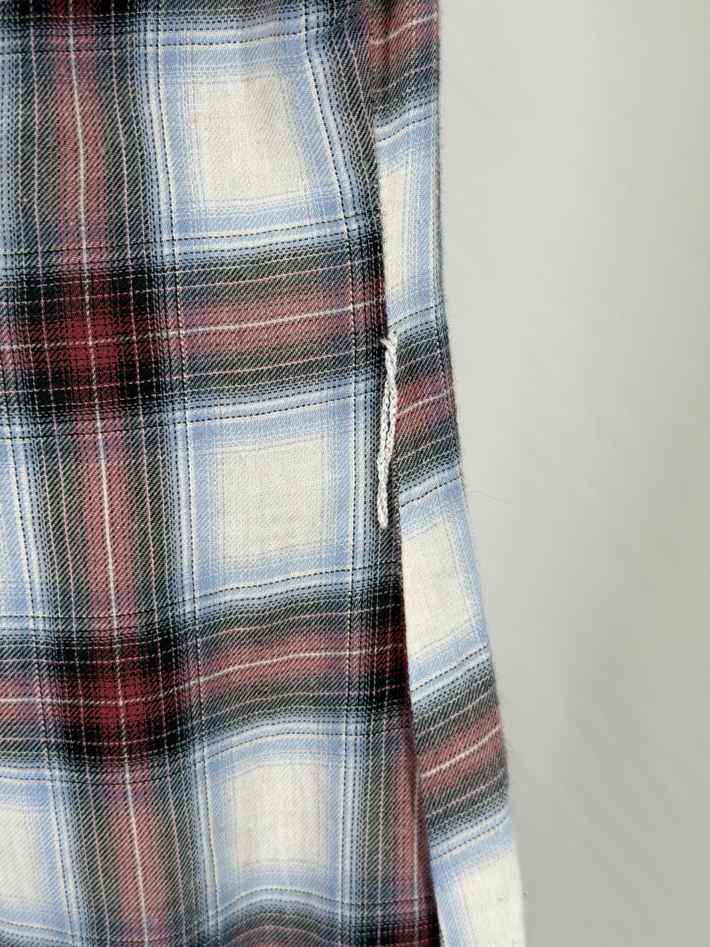 Vintage Y2K Guess plaid puff sleeve mini dress