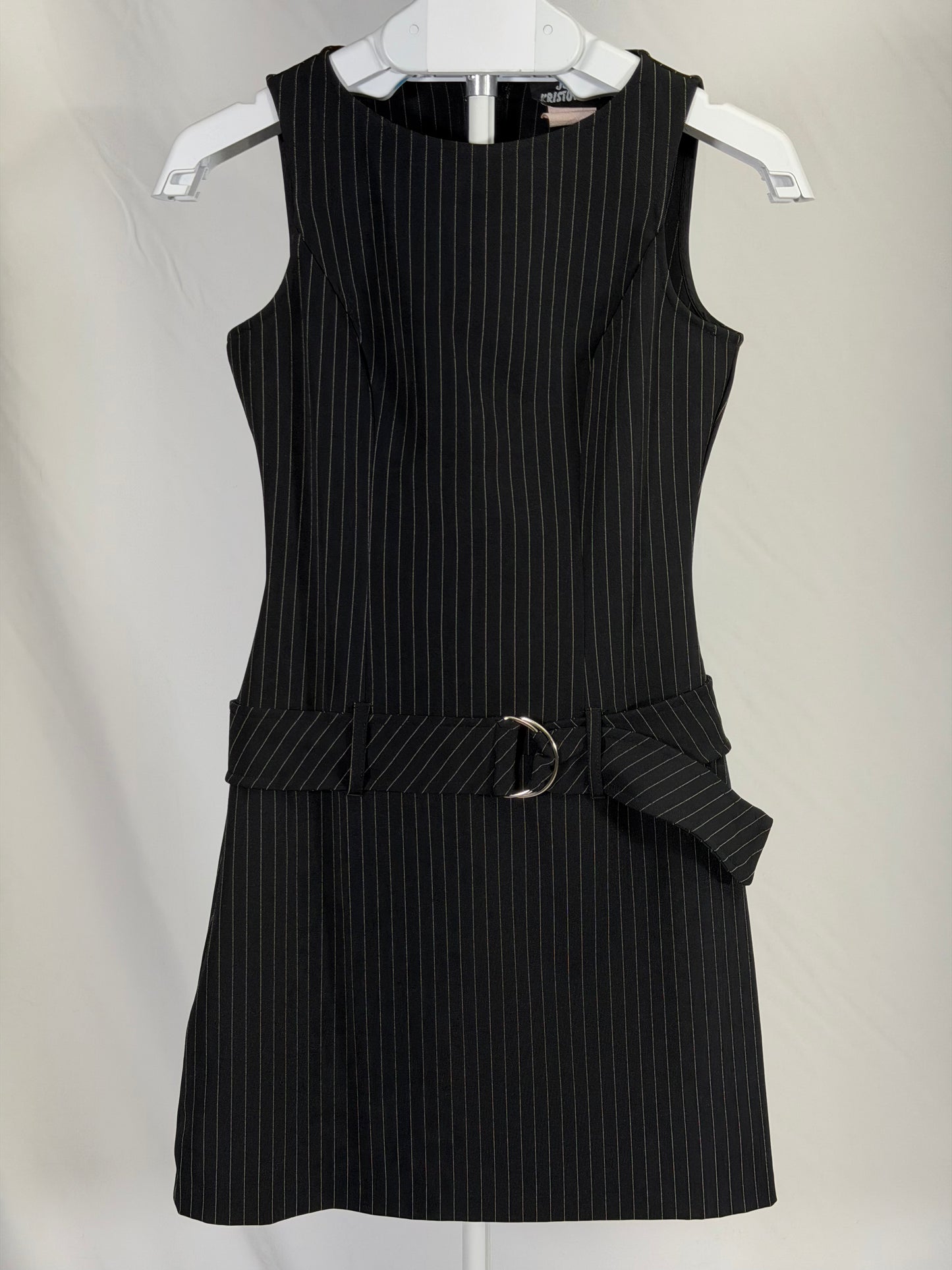 Vintage 90s Y2K Jodi Kristopher pinstripe mini dress