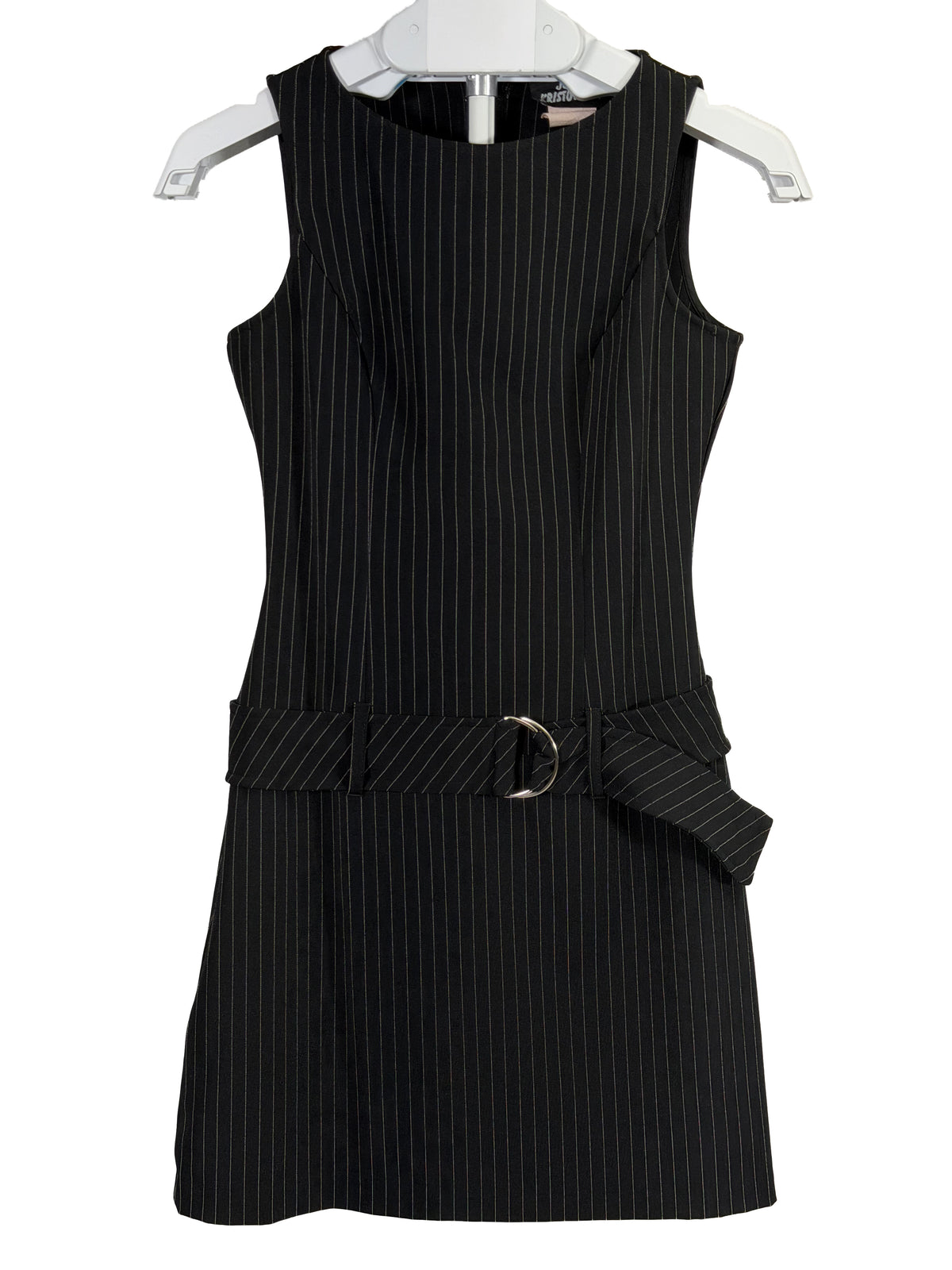 Vintage 90s Y2K Jodi Kristopher pinstripe mini dress