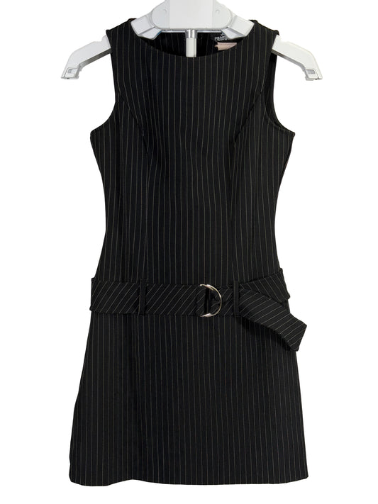 Vintage 90s Y2K Jodi Kristopher pinstripe mini dress