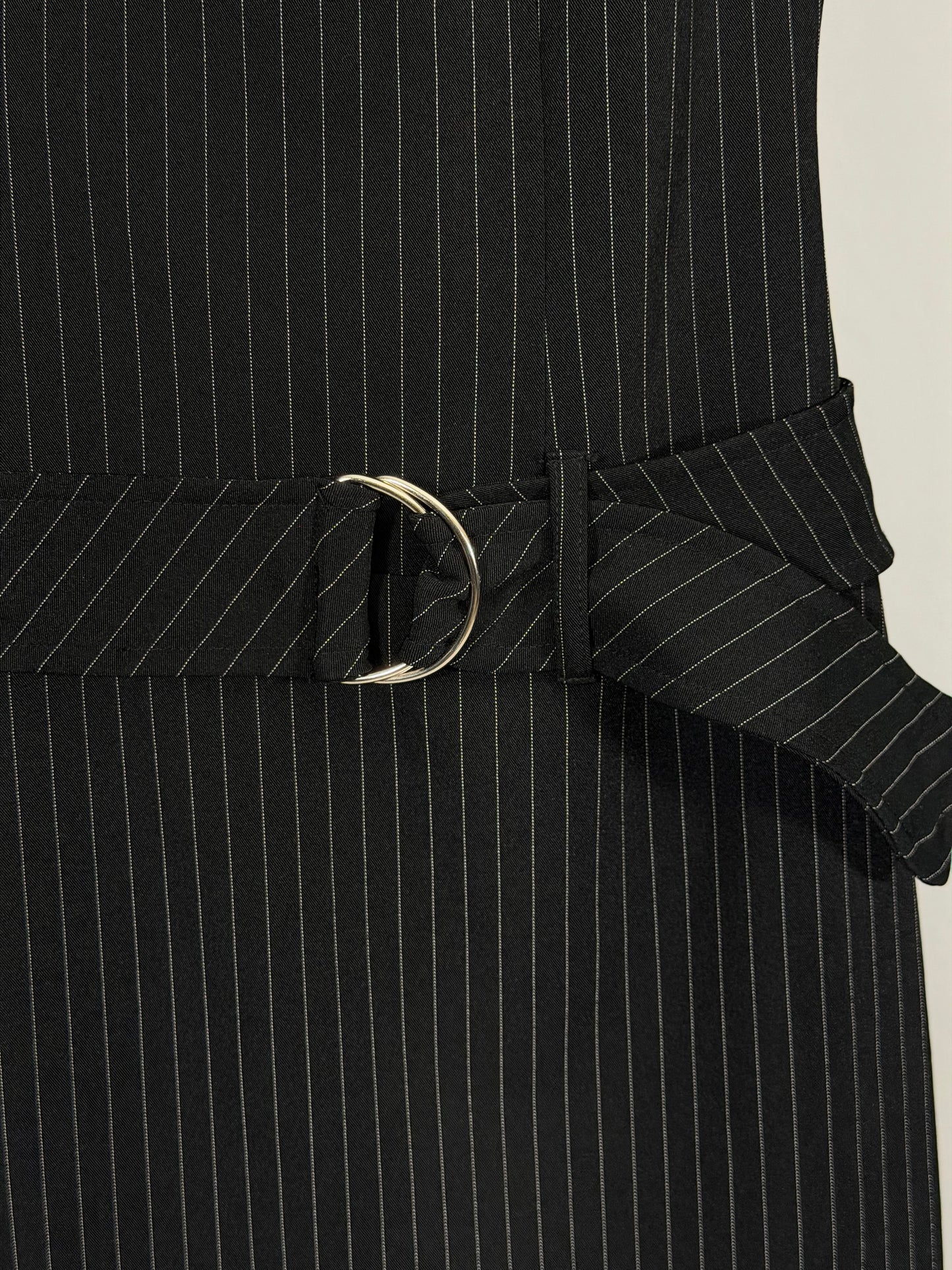 Vintage 90s Y2K Jodi Kristopher pinstripe mini dress