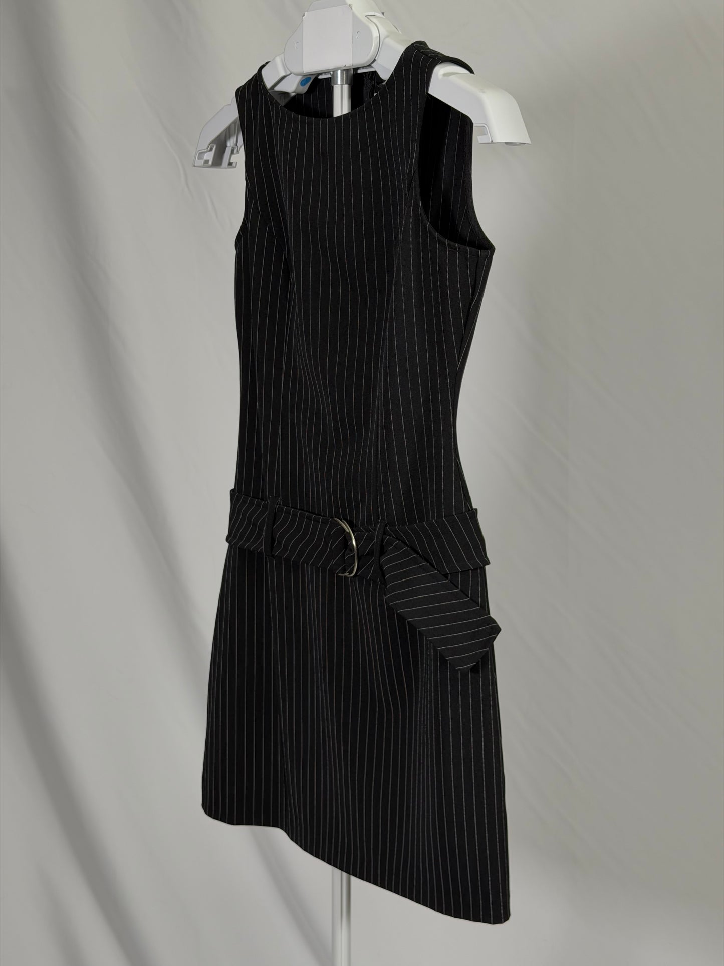Vintage 90s Y2K Jodi Kristopher pinstripe mini dress