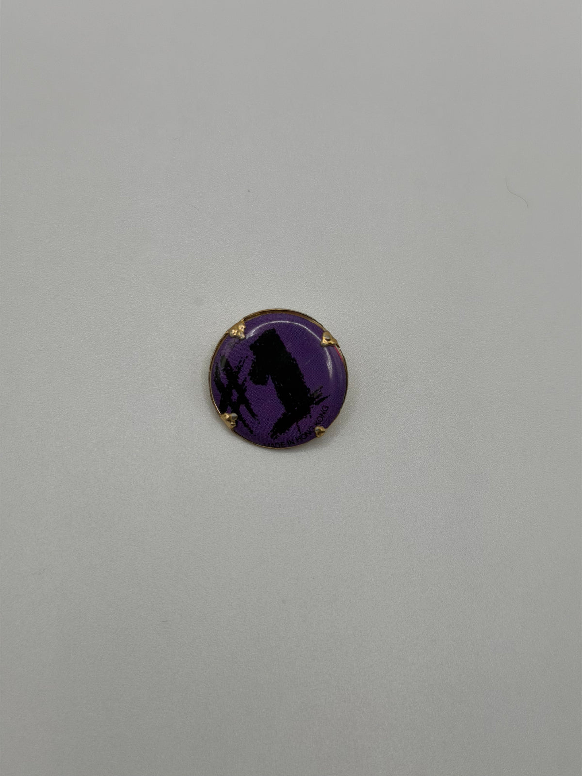 Vintage 70s/80s Pivot Point... button brooch