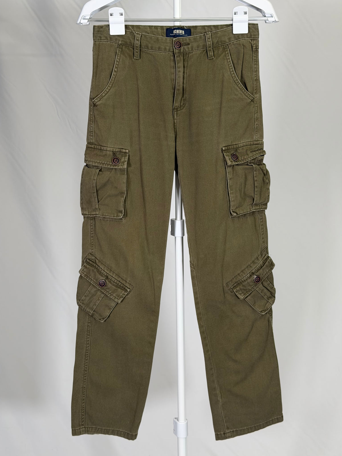 Ochenta olive green utility cargo pants