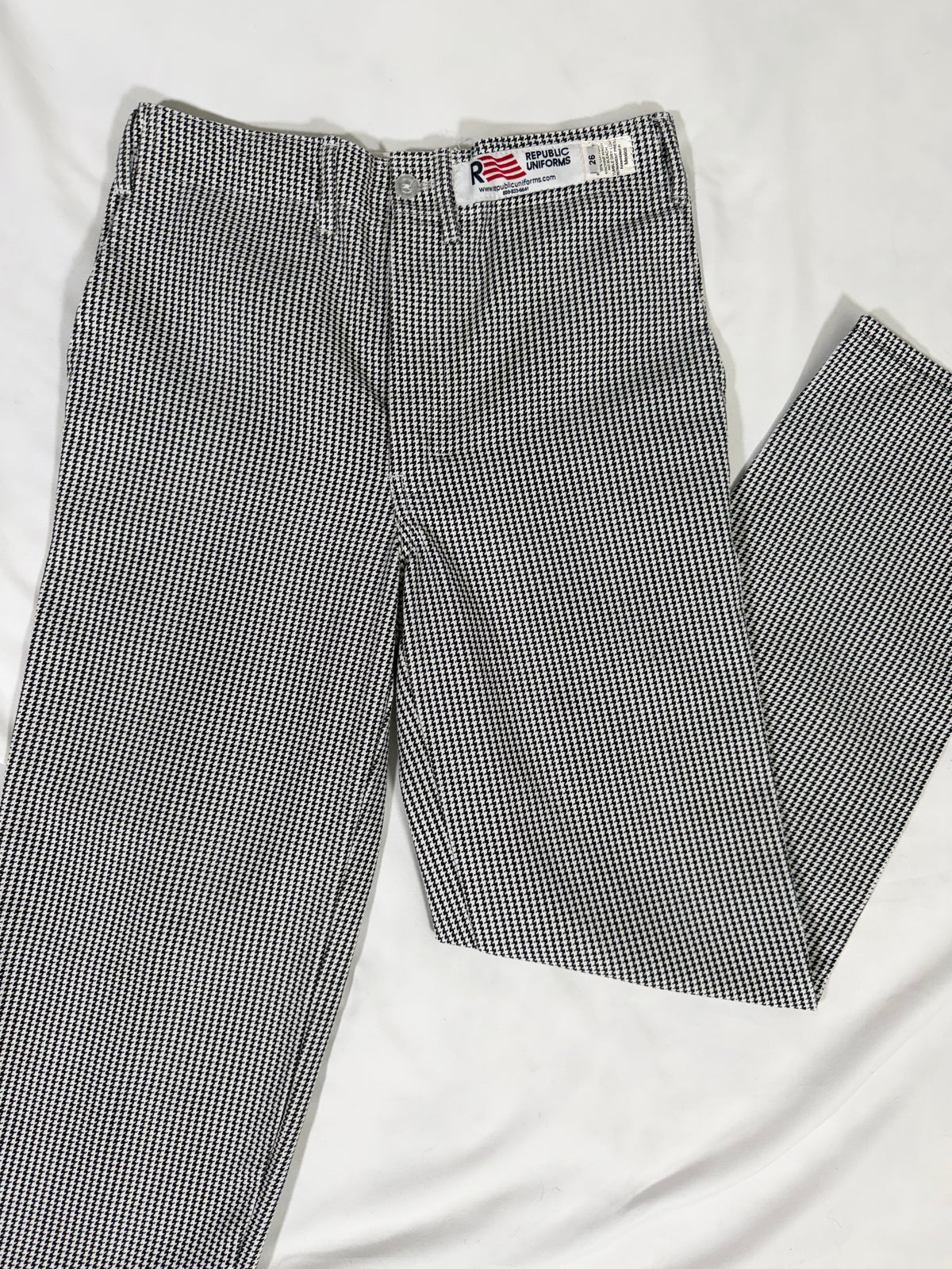 Vintage Y2K Republic Uniforms houndstooth utility pants